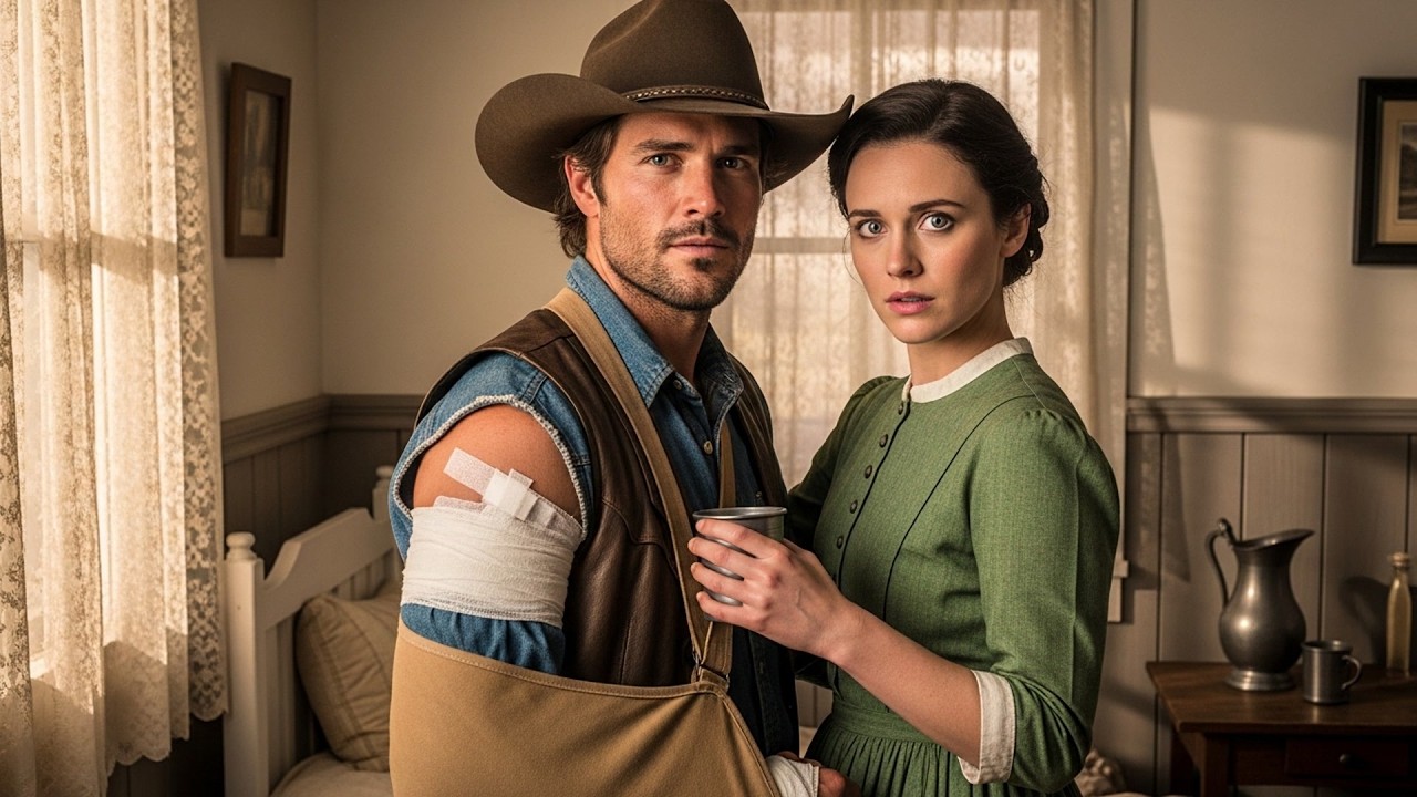 The Cowboy Was Shot Protecting A Woman He Didn't Know, She Nursed Him Back And Fell In Love