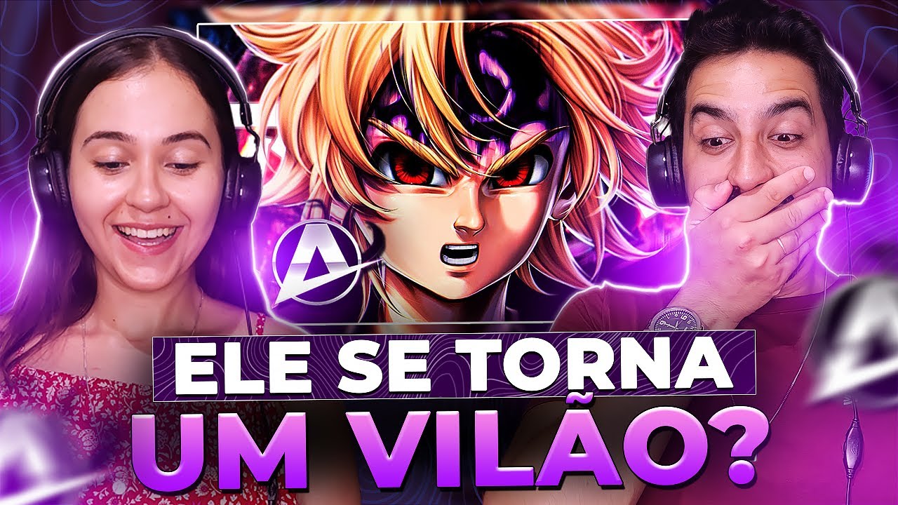 COMO ISSO ACONTECEU?? Reagimos a ♪ Meliodas | Assault Mode | AniRap (@Prod.Hunter) | React em Casal