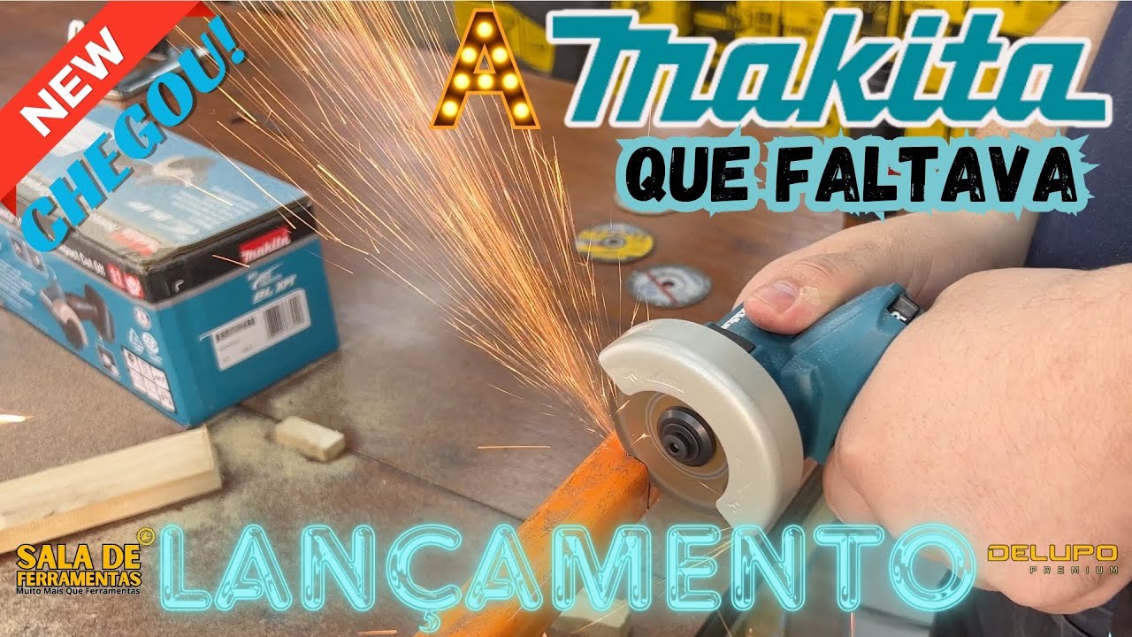 Chegou a Ferramenta que faltava na MAKITA, A DMC300 mini cortadora e mini esmerilhadeira #makita