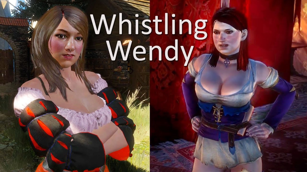 Whistling Wendy Finds Geralt in Novigrad after Vergen Affair (Witcher 2 & 3)