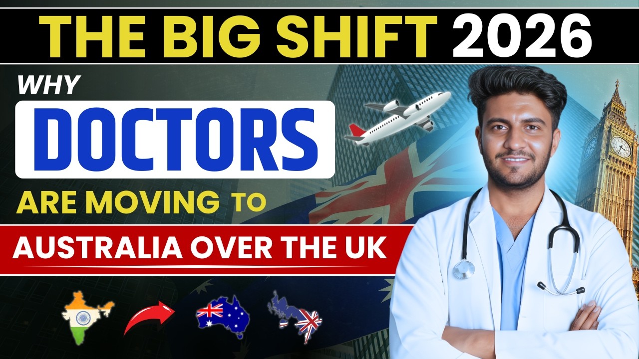 The Big Shift: Why Are Doctors Choosing Australia Over the UK in 2026| AMC | PLAB