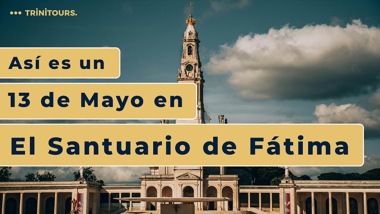 ⛪ Así es un 13 de Mayo en el Santuario de Fátima 🙏 #portugal