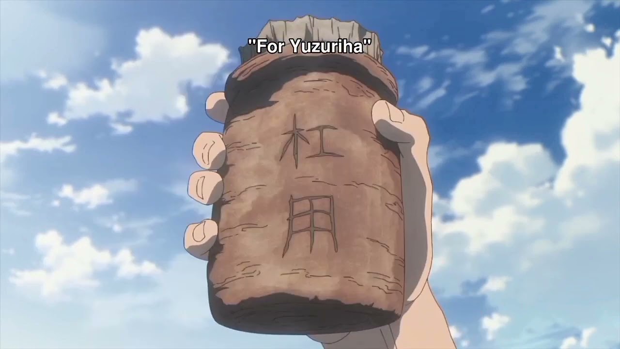 senku struggling like a flea for 4 minutes and 27 seconds