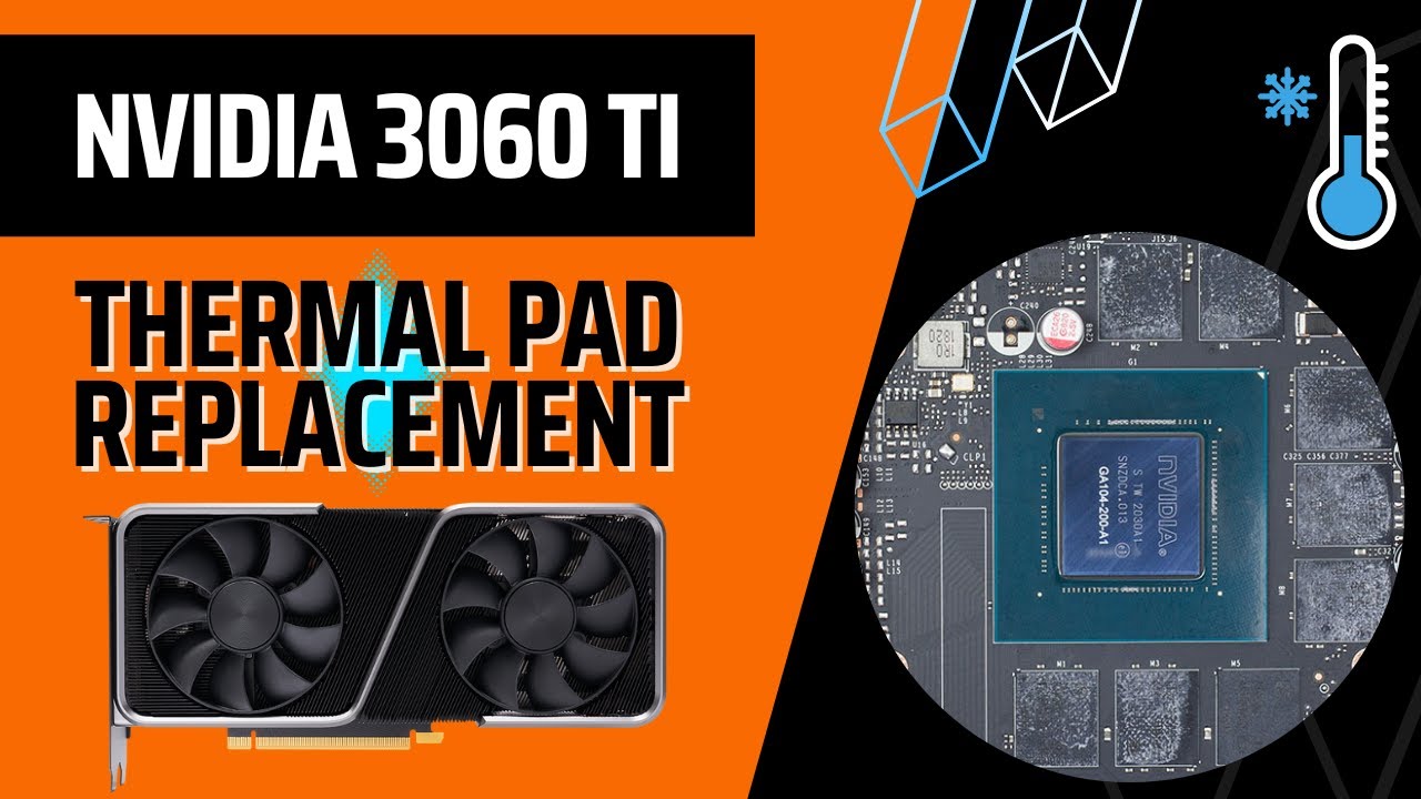 RTX 3060 Ti FE Thermal Pad Replacement (2022)