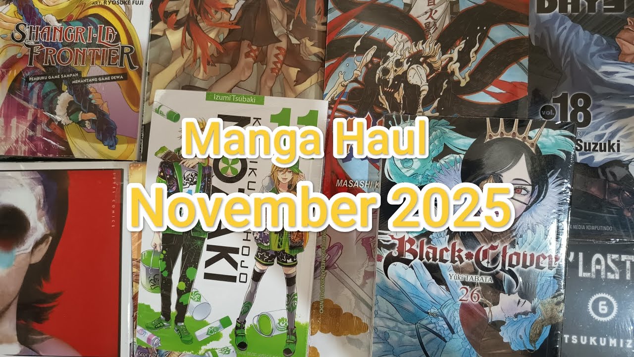 Manga Haul November 2025