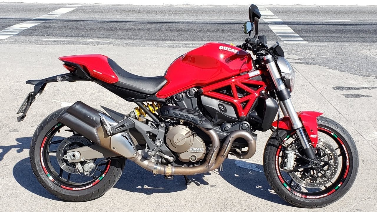 Rodolfinho da Z- Testando Ducati Monster 821.