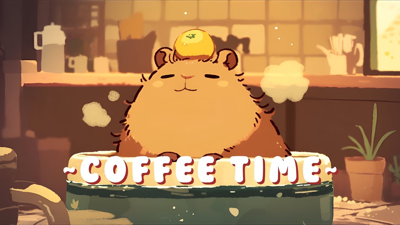 Capybara Music Channel - Study Session Music Mix ~ Warm Feelings ~ 🦫 📝