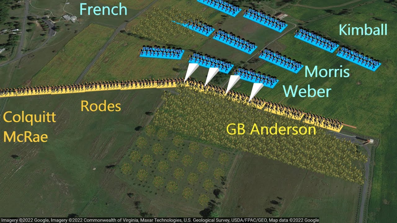 Antietam's Bloody Lane: Sunken Road Battle | Sharpsburg, Maryland | US Civil War | History Maps