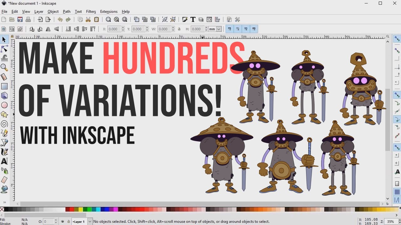Этот простой метод сделает обучение легким!... в Inkscape