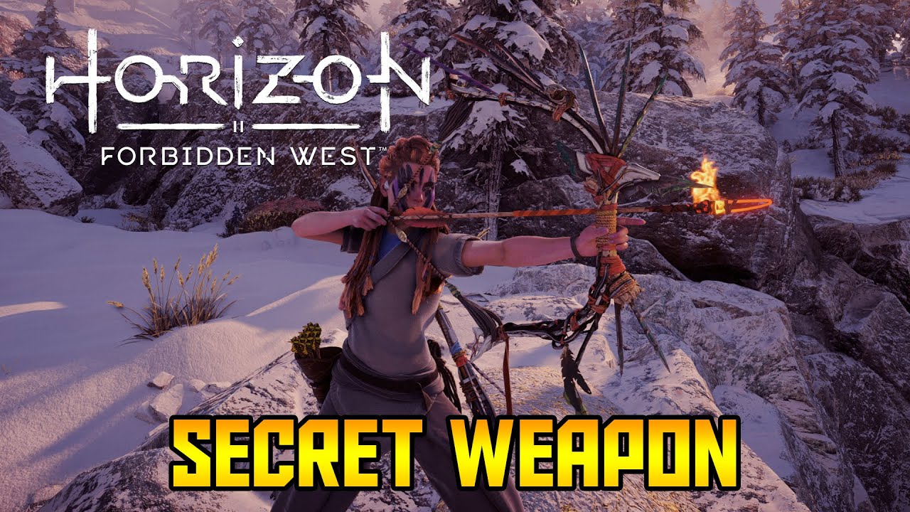 Horizon Forbidden West - How to Get The Sun Scourge Secret Legendary Bow