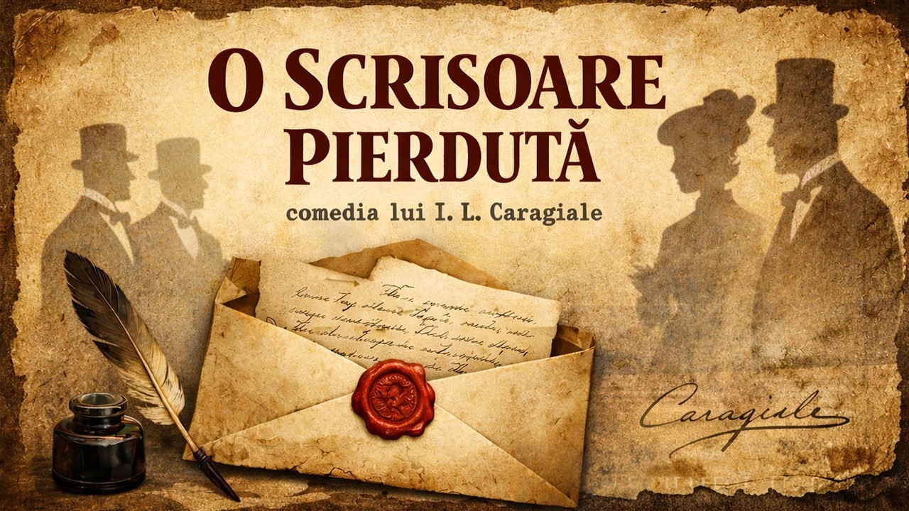 O scrisoare pierdută - o comedie scrisa de Ion Luca Caragiale (comedie) | Teatru pe Vinil