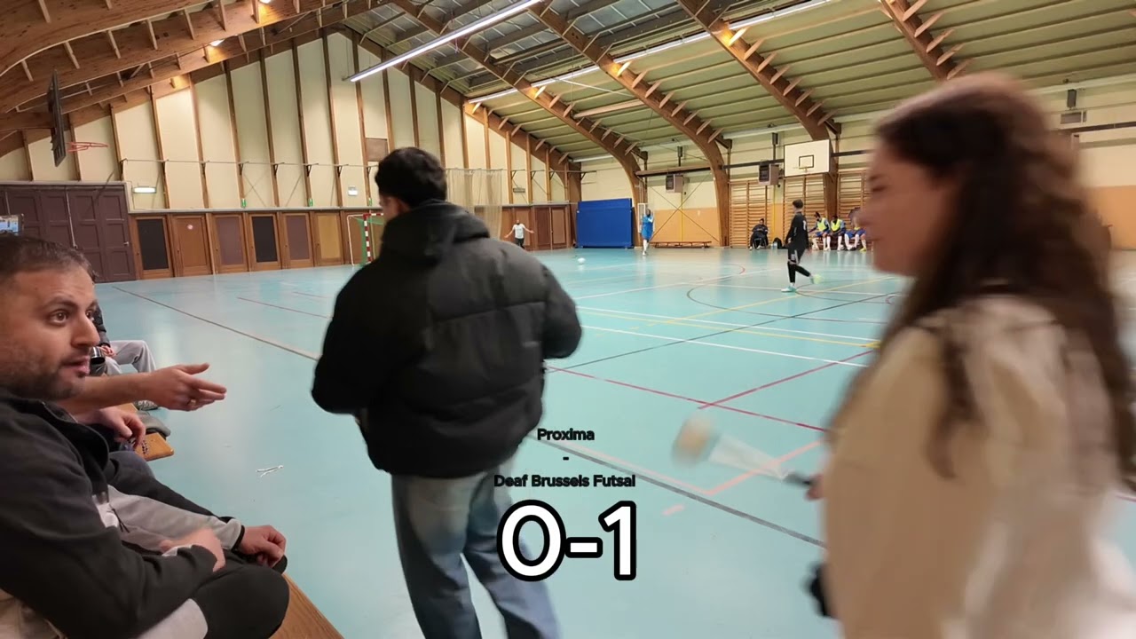 Proxima - Deaf Brussels Futsal (saison 24-25)
