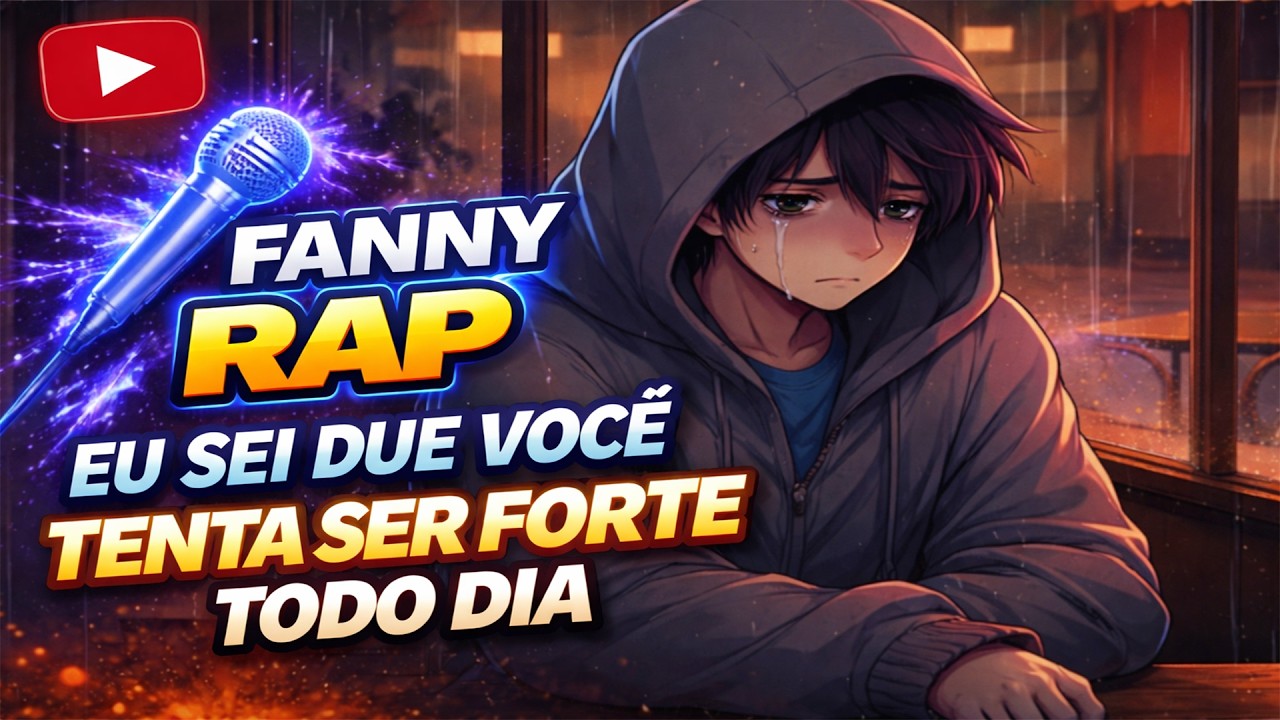 RAP Eu sei que vc tenta ser forte todo dia
