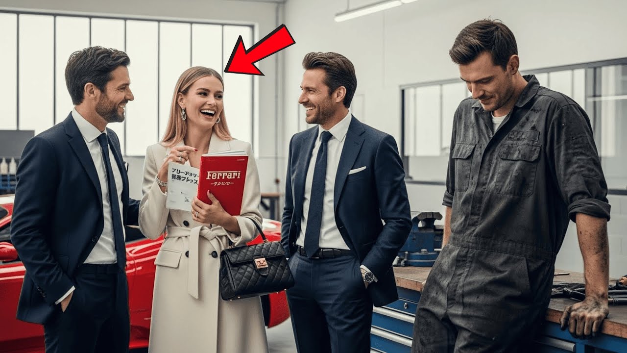 « Si Tu Es Si Malin, Traduis Le Manuel De La Ferrari ! » La Milliardaire Se Moqua… Puis Se Tut