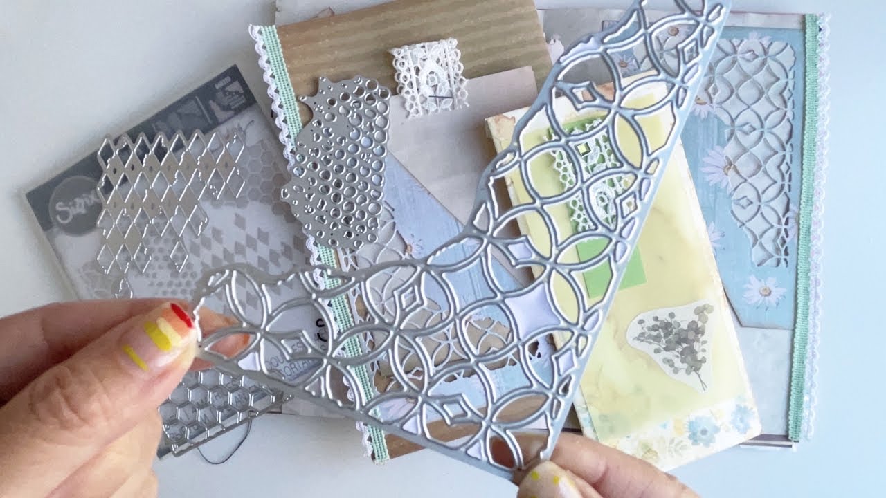 No talk | 이런 다이컷으로 포켓 한번 만들어보실래요? | #howto make pockets with die cut?