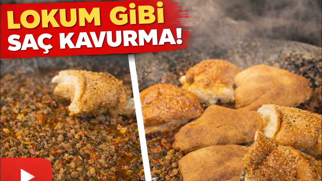 🔥 Lokum Gibi Saç Kavurma Tarifi | Kuyruk Yağlı Efsane Lezzet Ekmeği Bana Bana Yediren Saç Kavurma!