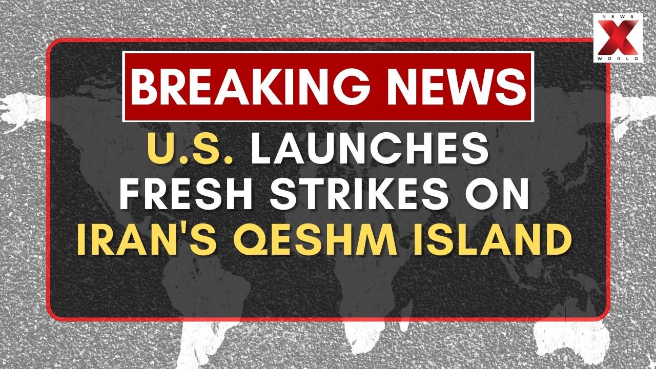 Centcom Strikes IRGC Forces: New US Strikes Hit Qeshm Island| America Iran Airstrike | NewsX World