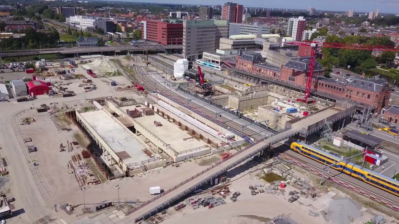 Hoofdstation Groningen 20 augustus 2023