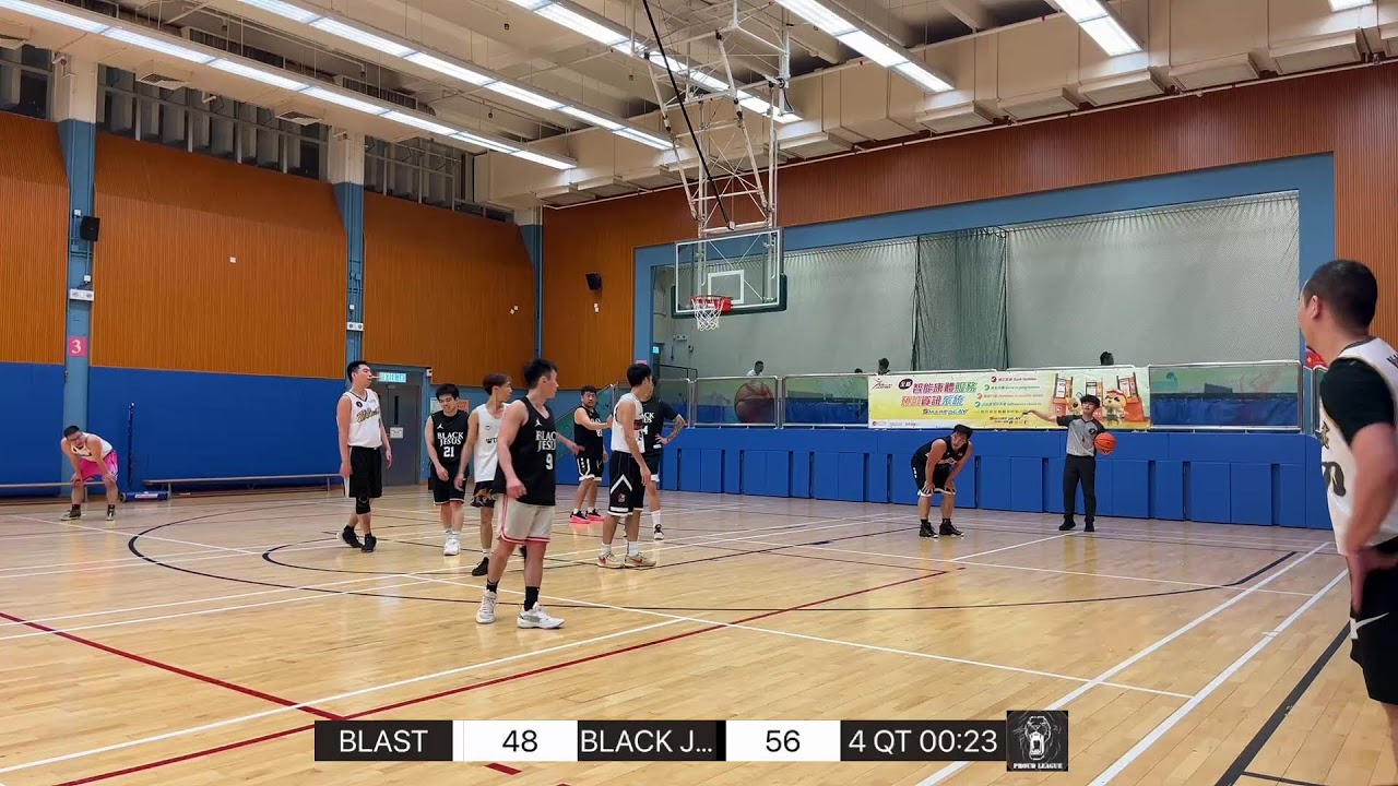 傲聯平日籃球聯賽Season 9 D3 23022026 Blast VS Black Jesus
BLAST VS BLACK JESUS