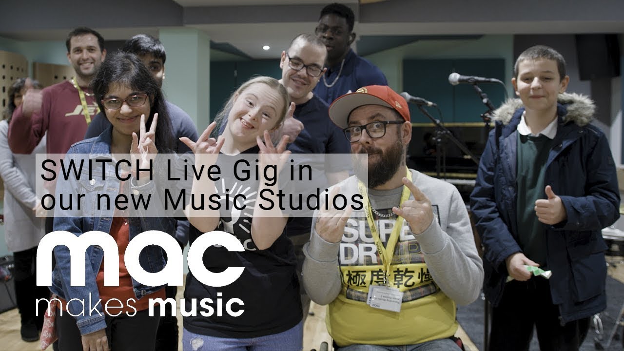 Let's Make Some Noise with SWITCH: Live Stream of the first-ever gig in our brand new Music Studios!