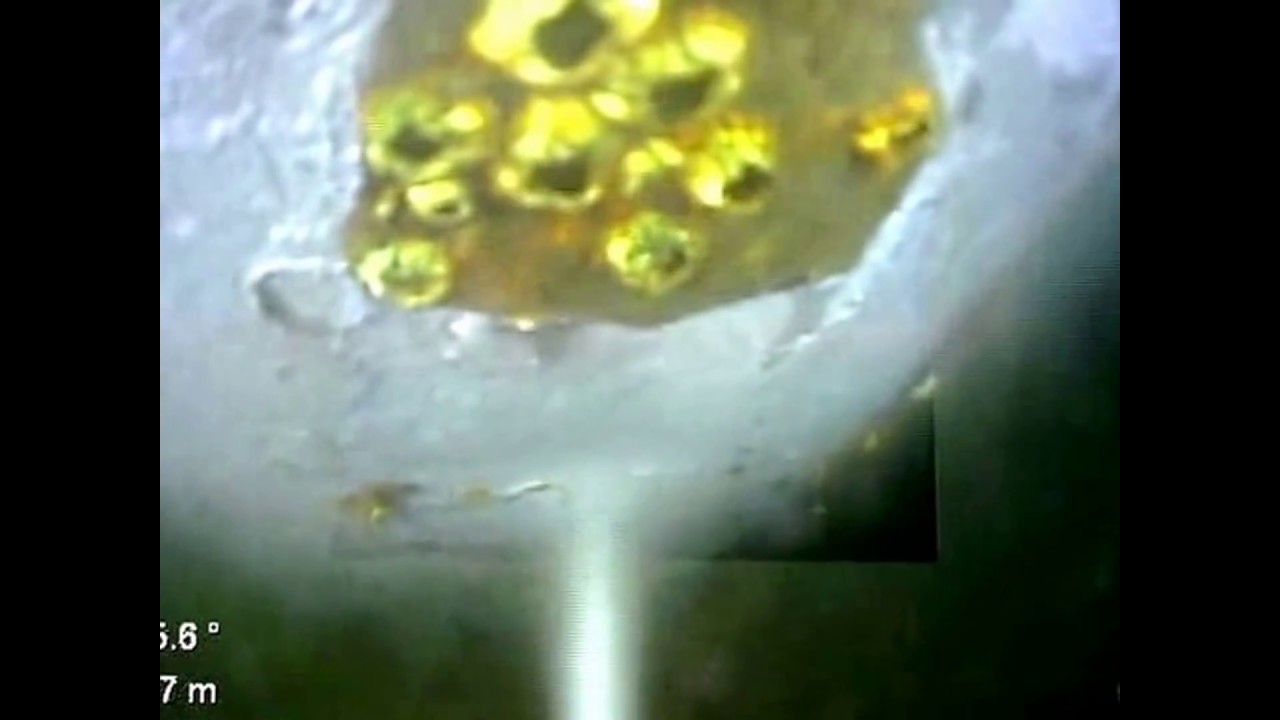 Video Ray PRO 4 and cavitational cleaning system