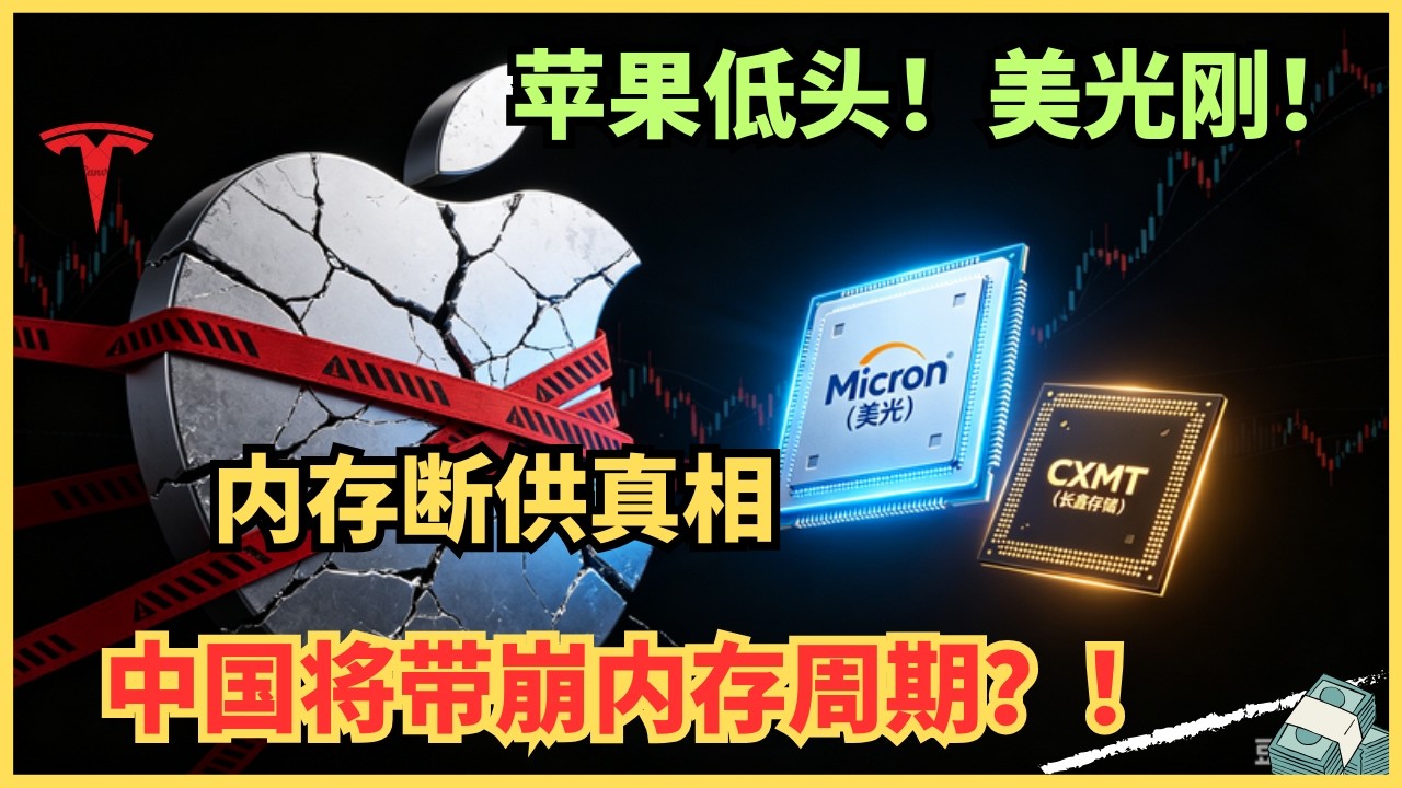 40年铁律破灭！苹果为何&ldquo;屈尊&rdquo;求购长鑫存储？揭开美光引爆的内存断供杀局