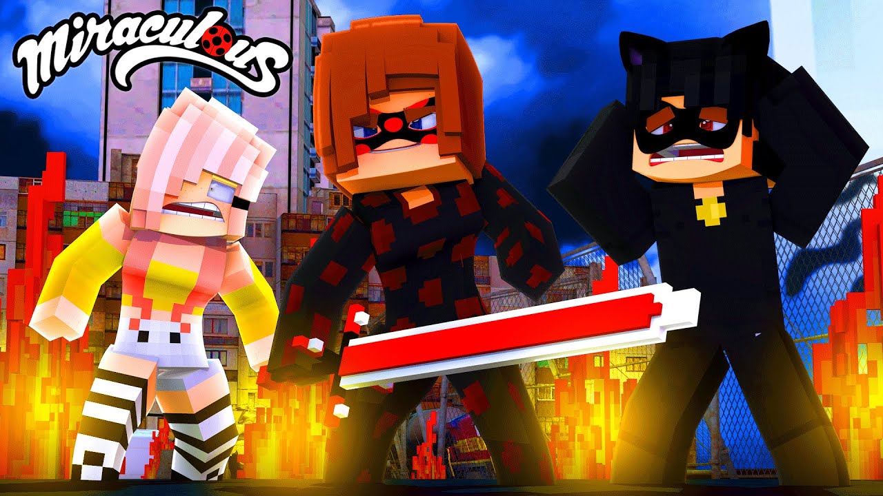LADYBUG FOI AKUMATIZADA! ANTIBUG no Minecraft ◂Miika▸