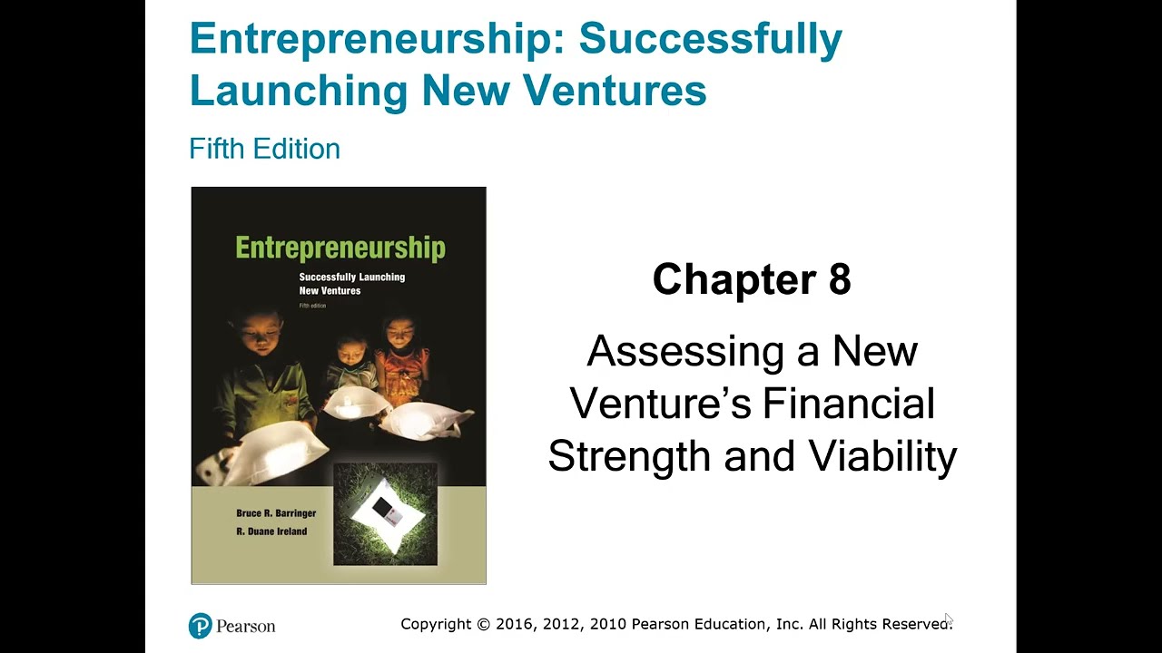 Lecture 8: Assessing a New Venture’s Financial Strength and Viability P1 - تقييم قوة الشركة ج1