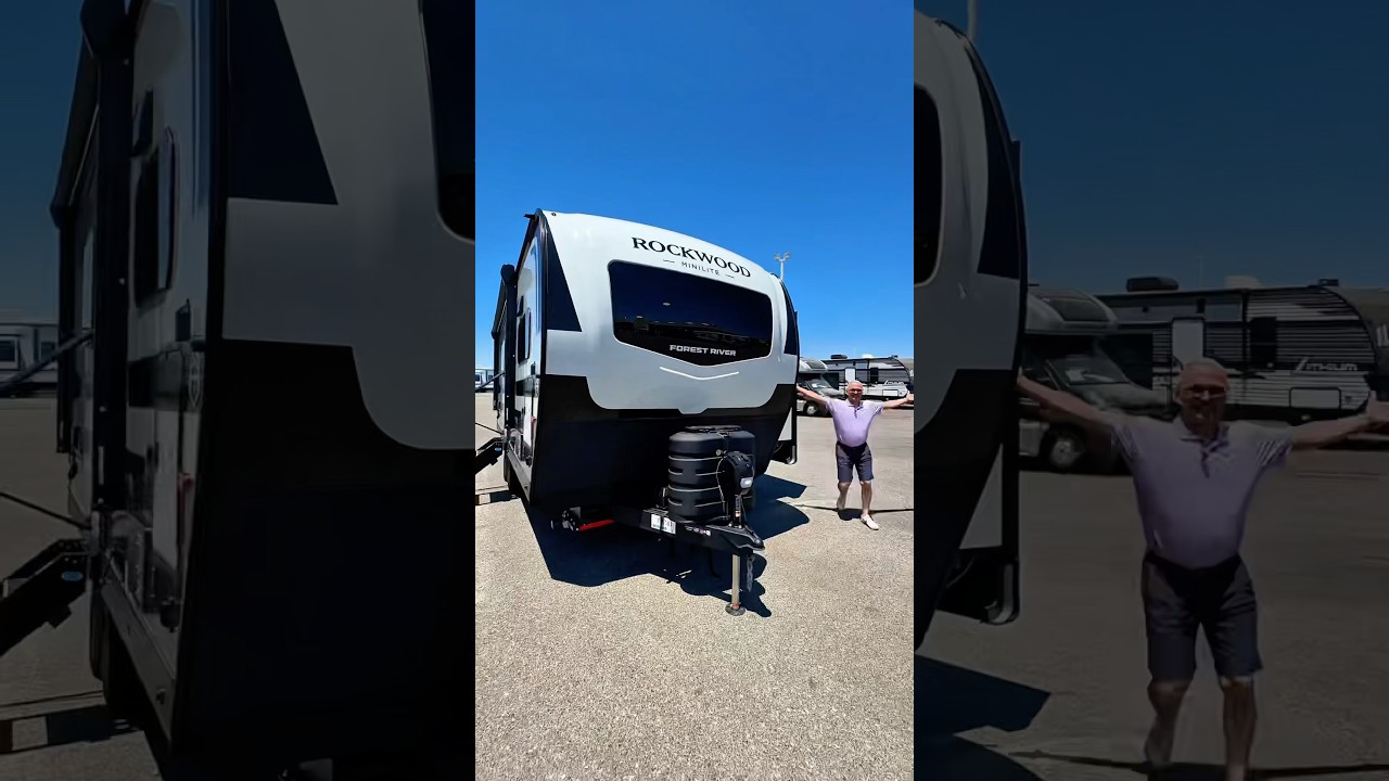 Nowy Rockwood Mini-Lite 2523MBR z 2026 roku #bestrvcenter #traveltrailer #rvlife #camping
