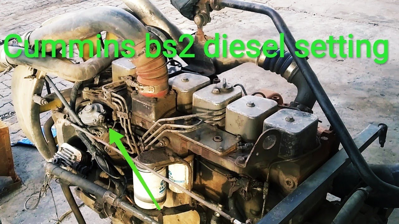 Cummins engine diesel setting || tata bs2 Cummins RPM setting || tata old engine || Cummins engine