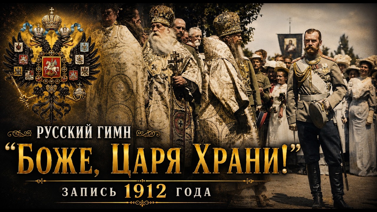 Боже, Царя Храни! Запись 1912 года