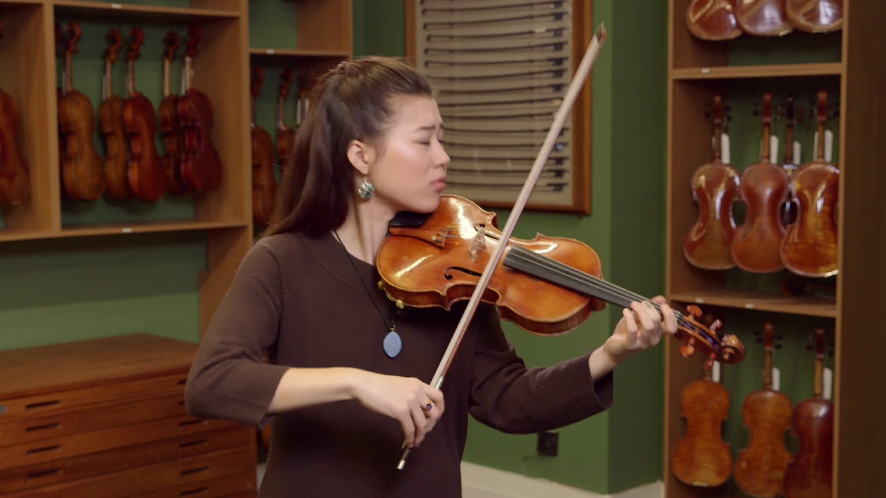 Lot 276: An Extremely Fine Italian Violin by Vincenzo Sannino, circa 1920, after Pressenda