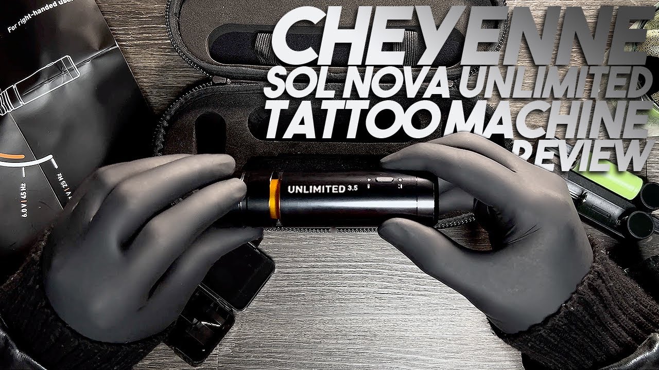 ОБЗОР ТАТУИРОВОЧНОЙ МАШИНКИ - Cheyenne Sol nova unlimited