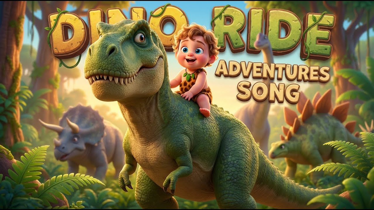 Baby Luca Adventures | Meet 10 Famous Dinosaurs 🦖 | Dinosaur Song for Kids (WITH LYRICS)