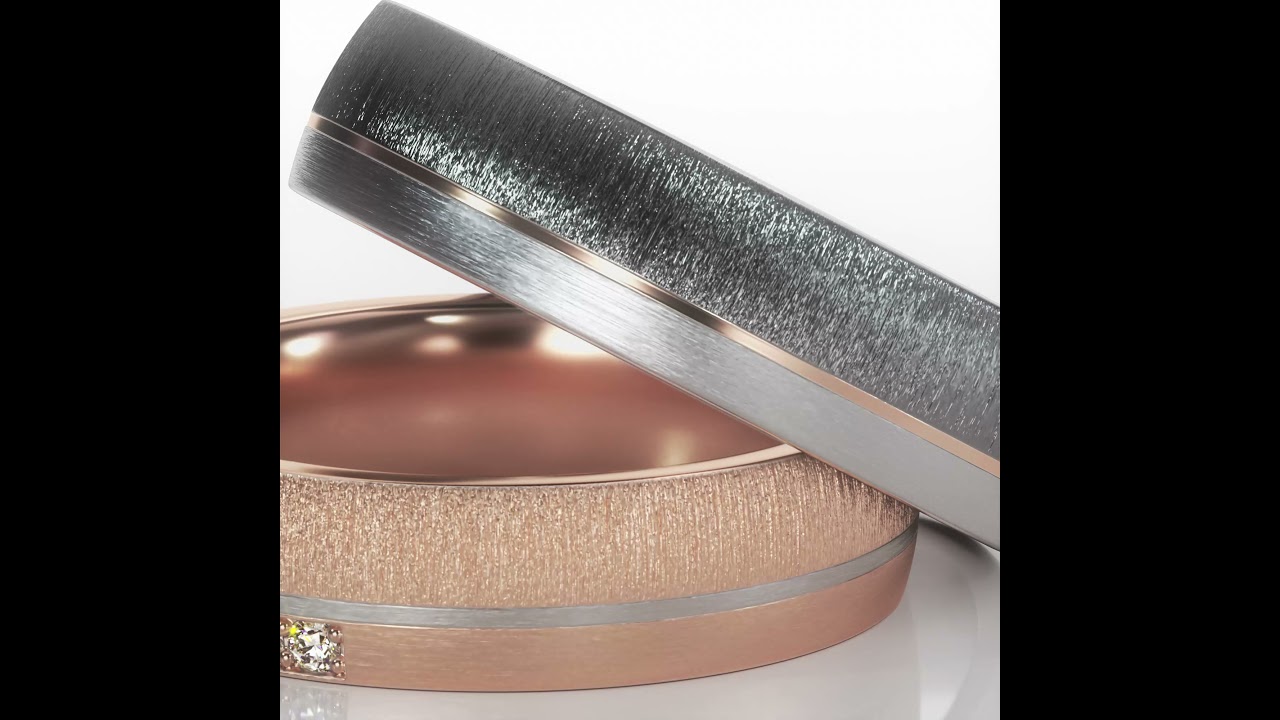 Tantalum Trauringe - TA33 und TA34