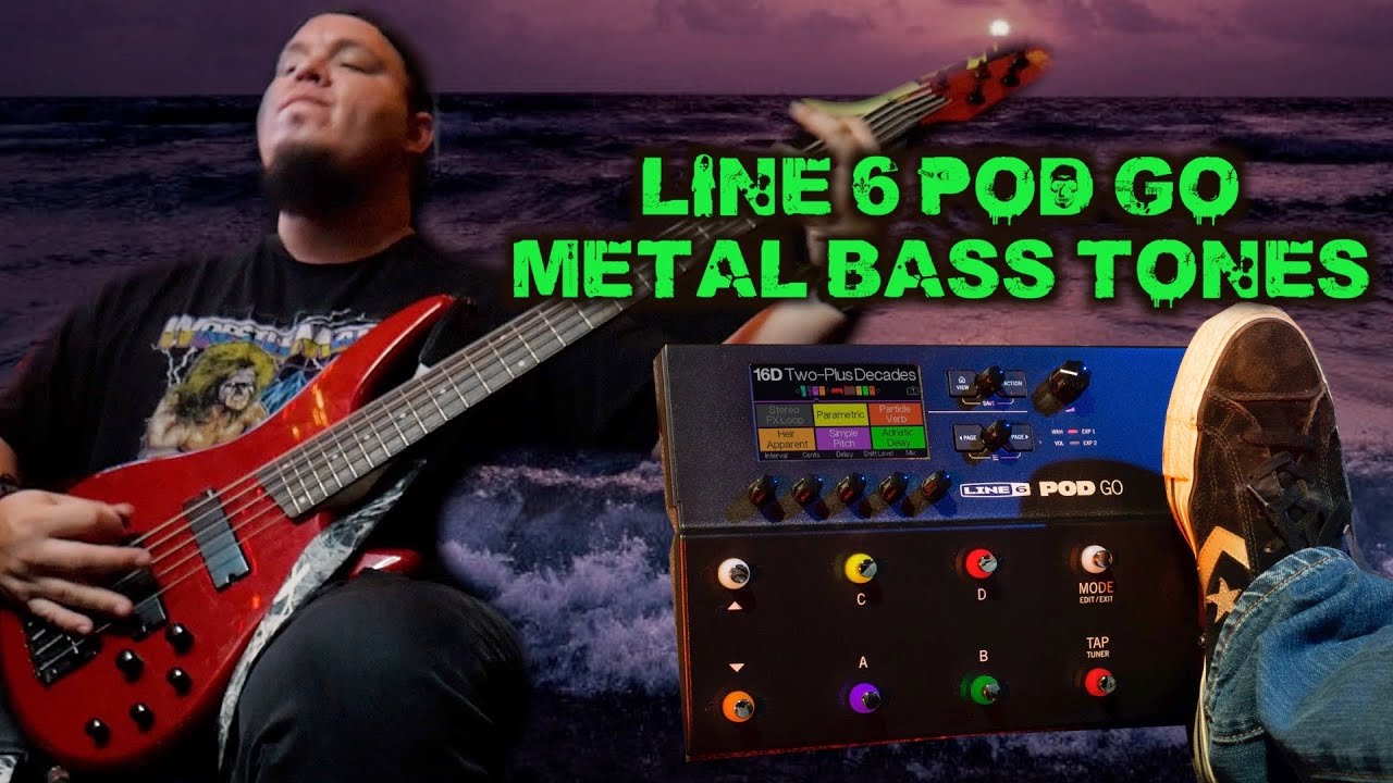Line 6 POD GO Bass (Metal Tones)
