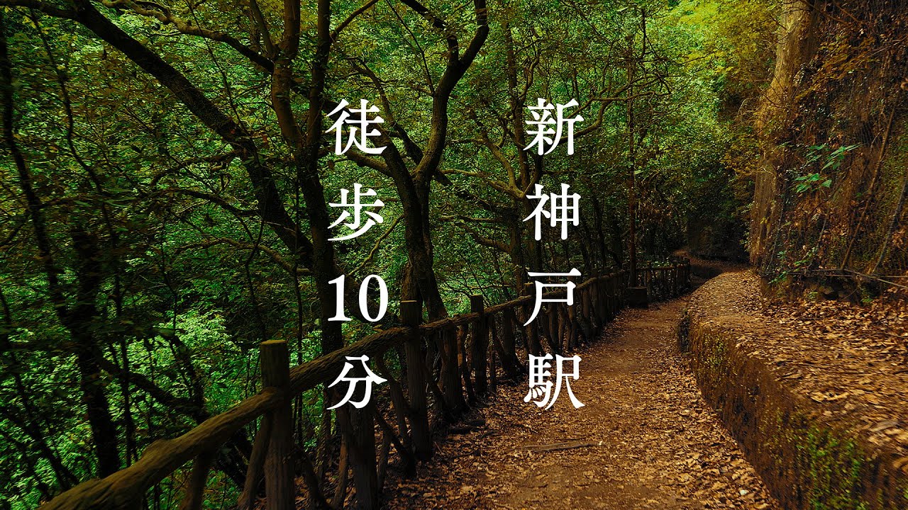 生田川 と 神戸山側浜側 │ Ikuta river runs through Kobe city , Hyógo