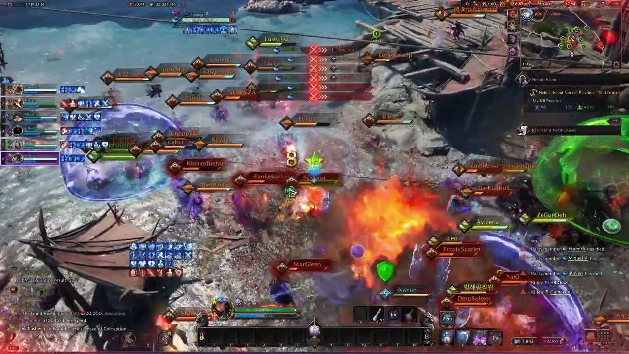 Masive PvP - Nasher - SnS/Spear - Stellheart - Throne and Liberty