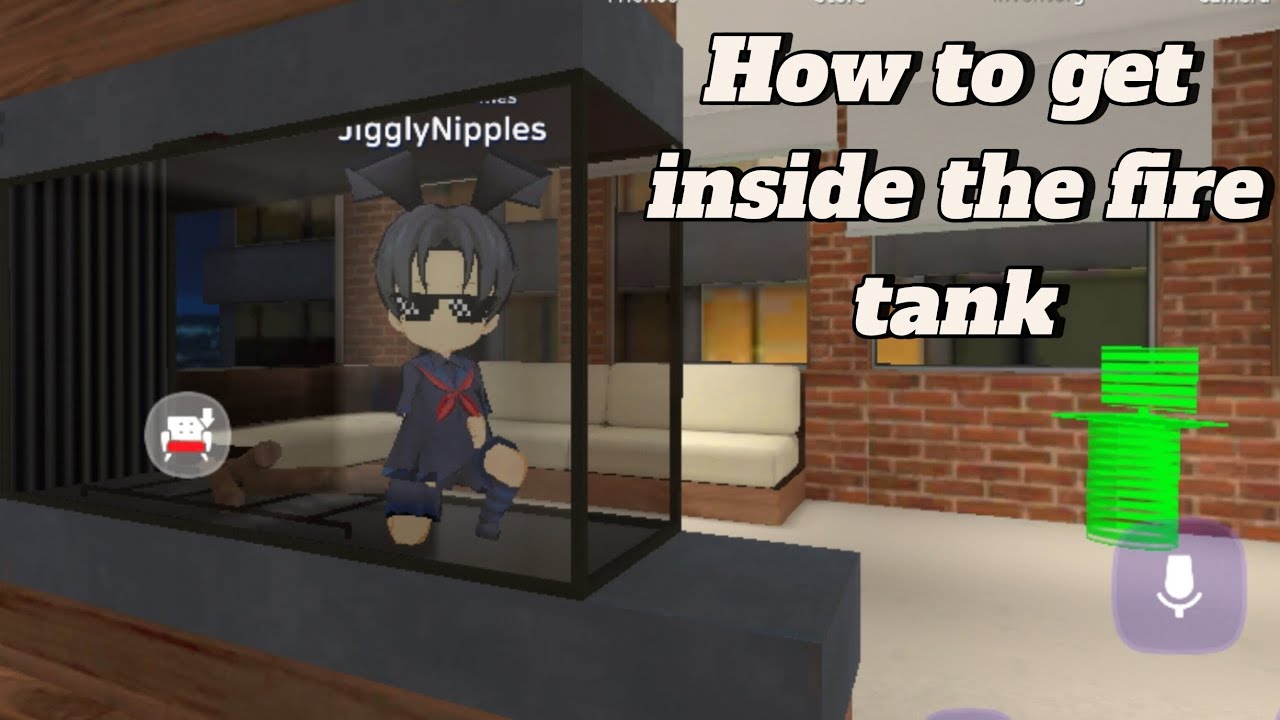 Tutorial: How to get inside the fire tank in virtual droid 2