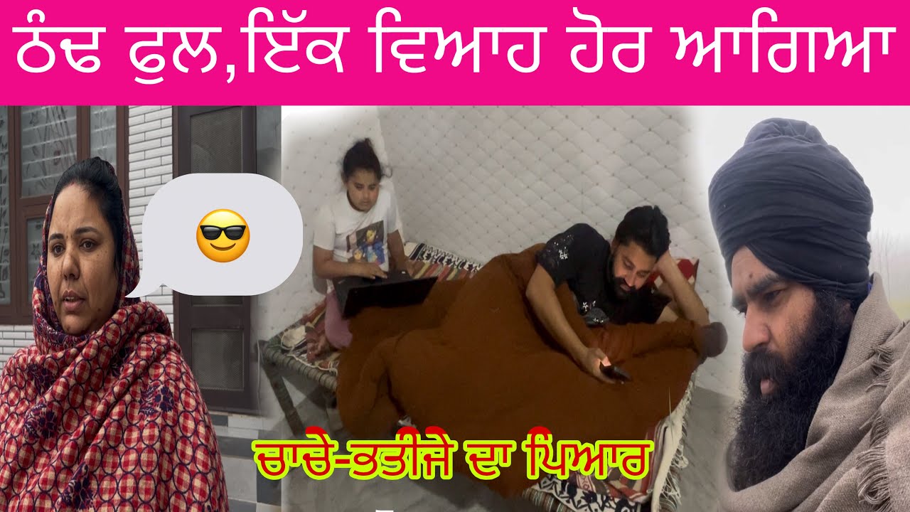 ਪਰਮ ਦੇ ਨਾਨਕੇ ਆ ਗਿਆ ਵਿਆਹ Harjit Happy😁Family Vlog👩‍❤️‍👩ਚਾਚਾ-ਭਤੀਜਾ ਨੀ ਦਬਦੇ🙏❤️