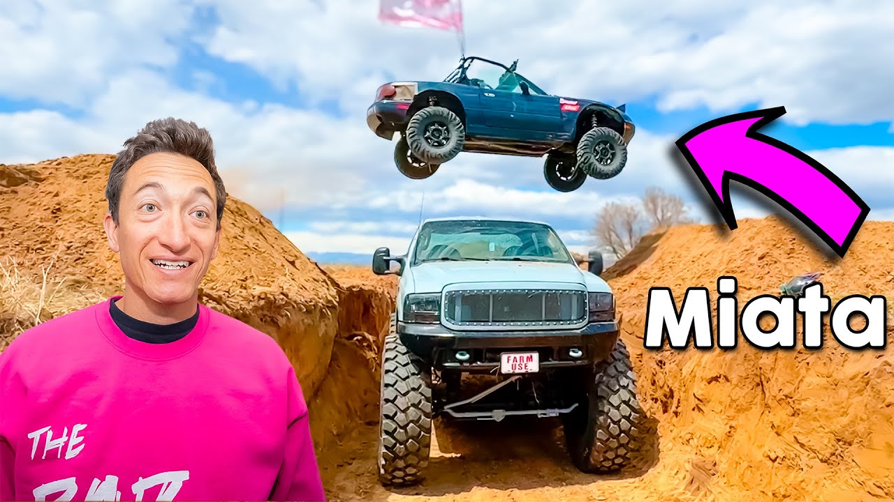 I Built My Dream Miata Jump (Huge Air)