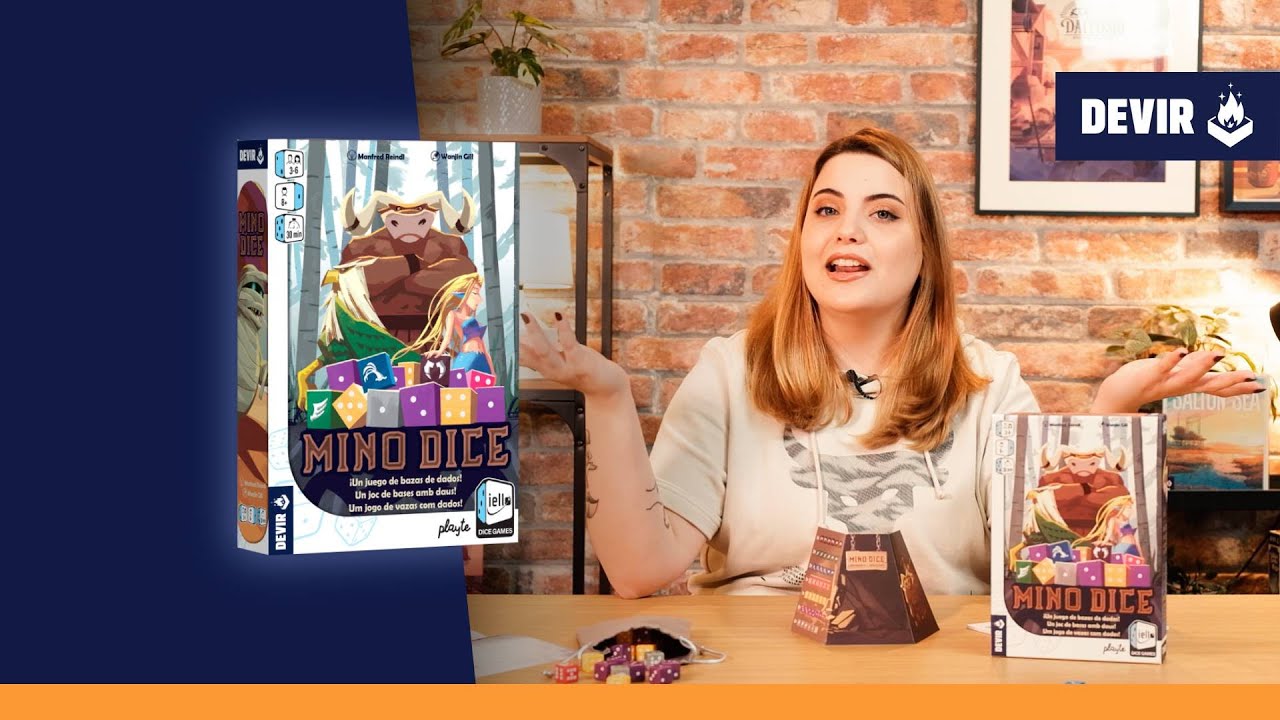 ✅ Cómo jugar a Mino Dice - Devir