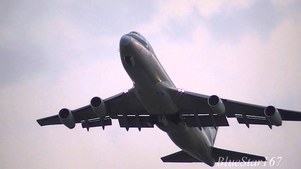 Cathay Pacific Airways Cargo Boeing 747-400F (B-HUO) takeoff from KIX/RJBB (Osaka - Kansai) RWY 06R