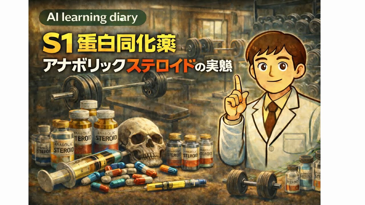【ドーピング解説シリーズ】S1 蛋白同化薬（アナボリックステロイド）の実態｜筋肉の裏で何が壊れるのか