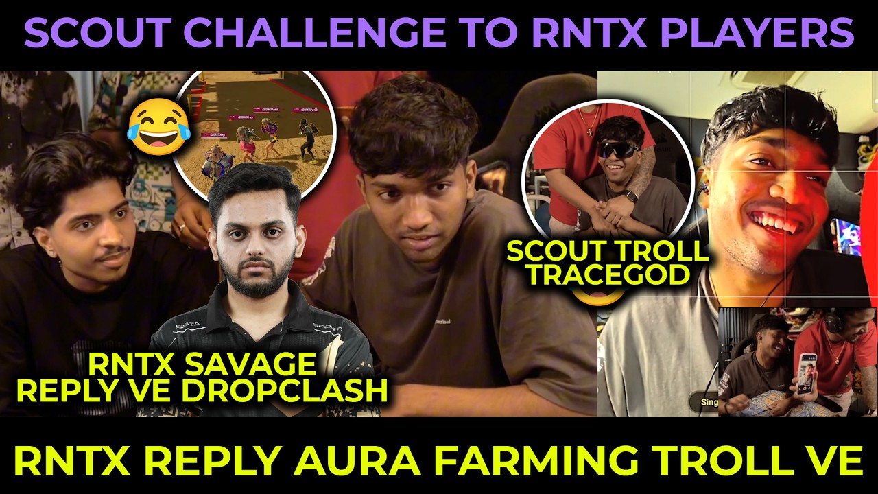 RNTX Coach Savage Reply Hector Vasista Dropclash BGIS💀 NinjaJOD & Tracegod on Dance Troll😂 Scout