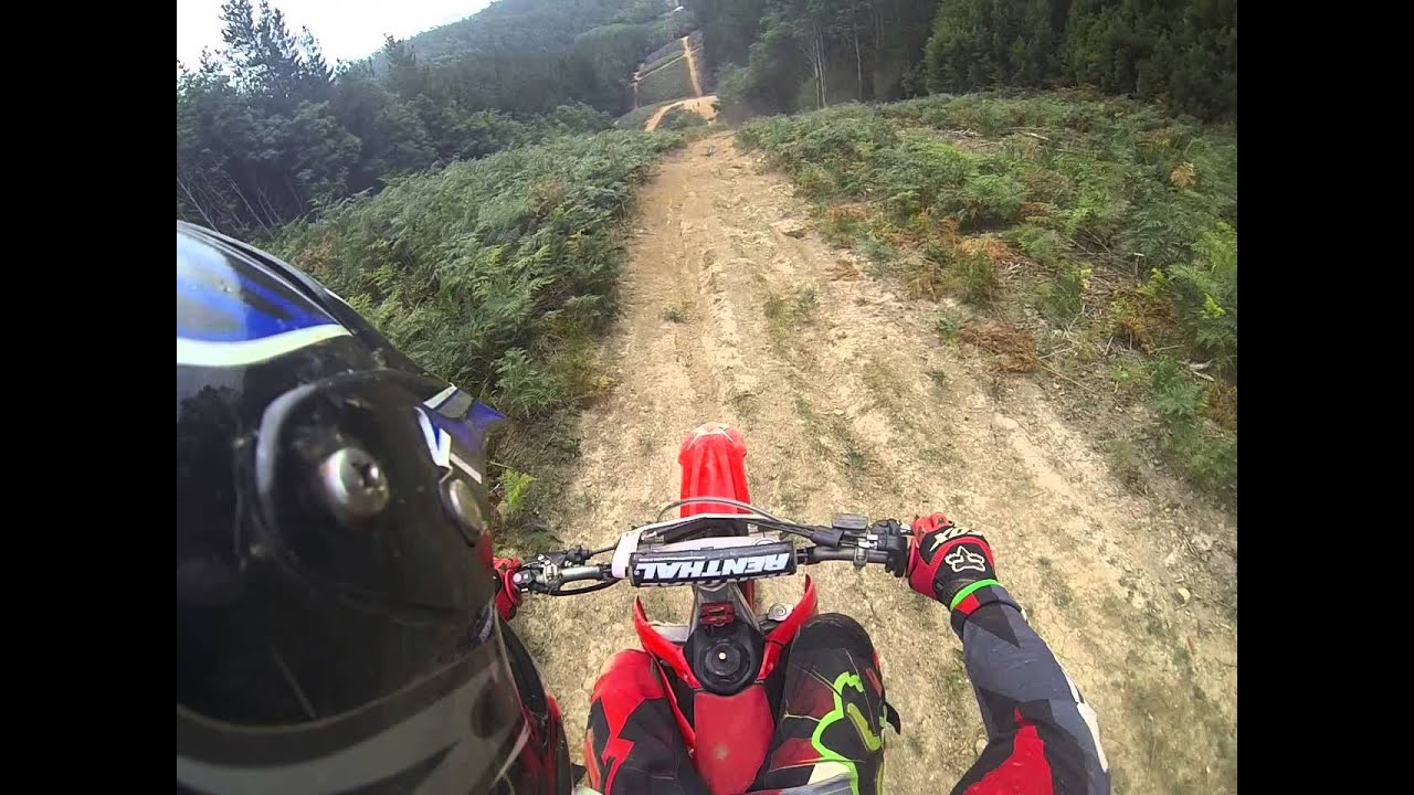 Kodi Emmerton, powerline hill, crf250r