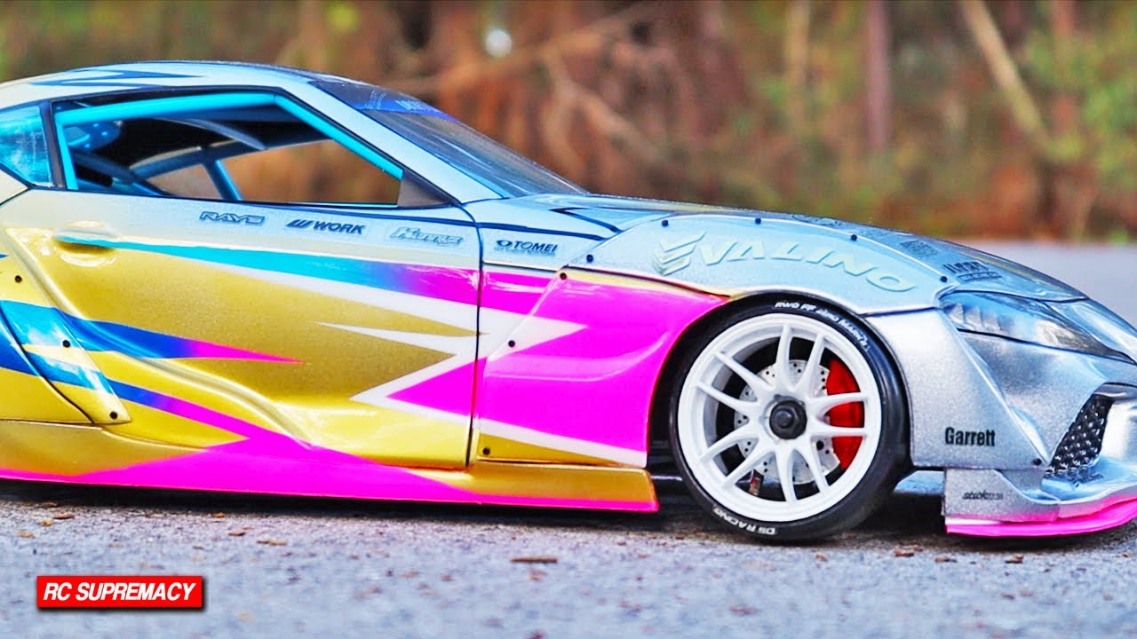Finishing the RC MODIFY 29 | Custom painted Supra A90 RC Drift car