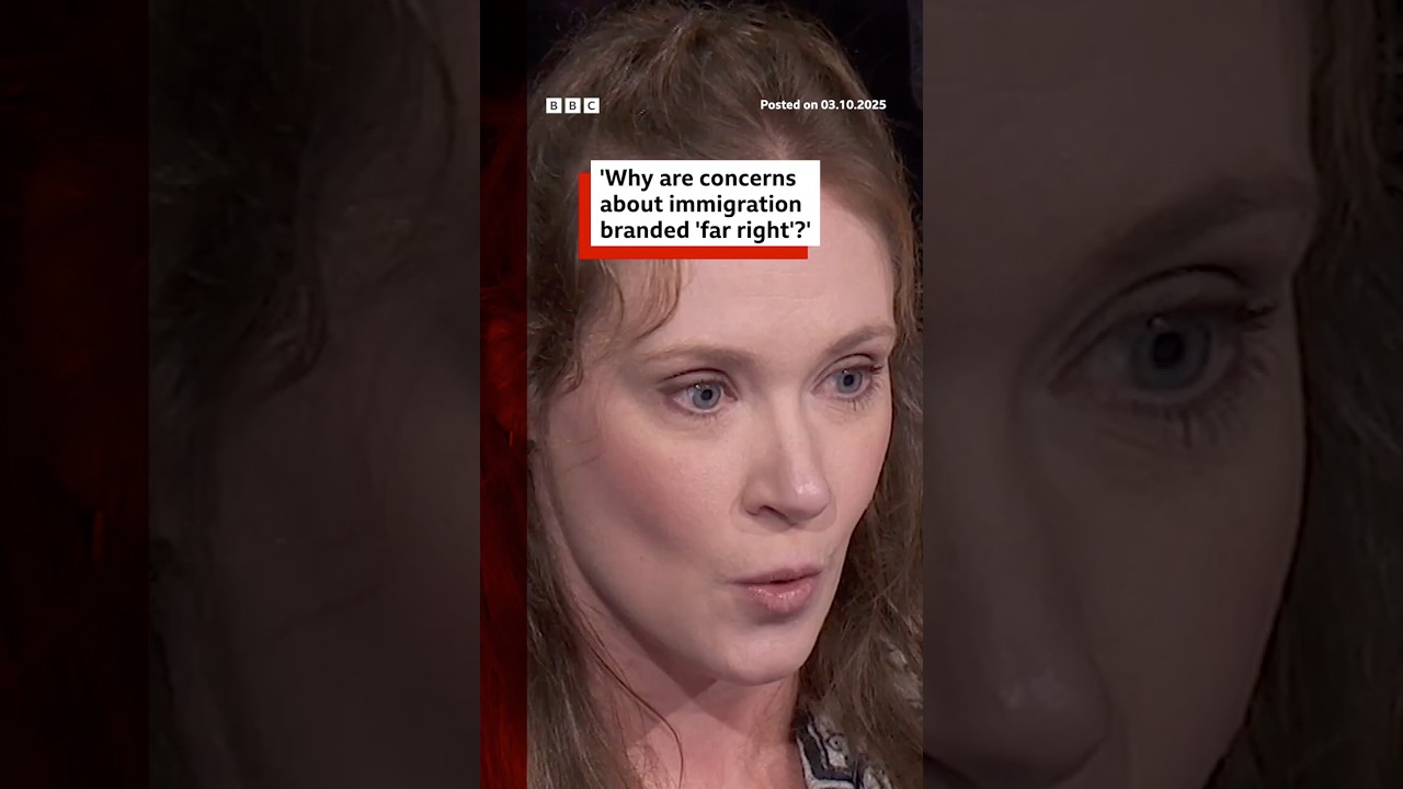 Question Time panel asked why concerns about immigration are branded &lsquo;far right&rsquo;. #BBCNews