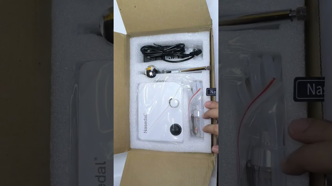 Nasedal Airbrush Unboxing #DollCustom #AirbrushUnboxing #BJDTools #NasedalAirbrush #DollGlowUp
