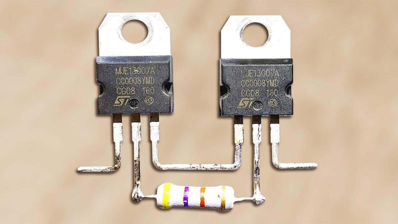 How To Make Cheap DC To AC Inverter Circuit Using Transistor